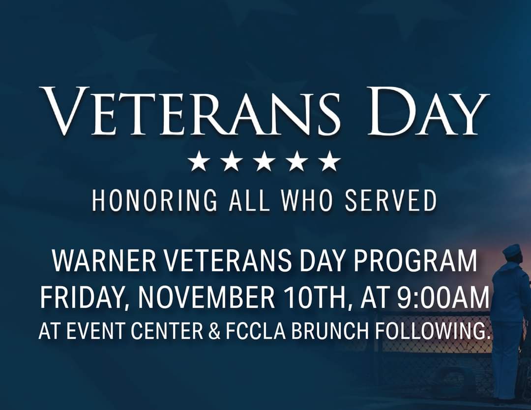 Warner Public Schools Veterans Day