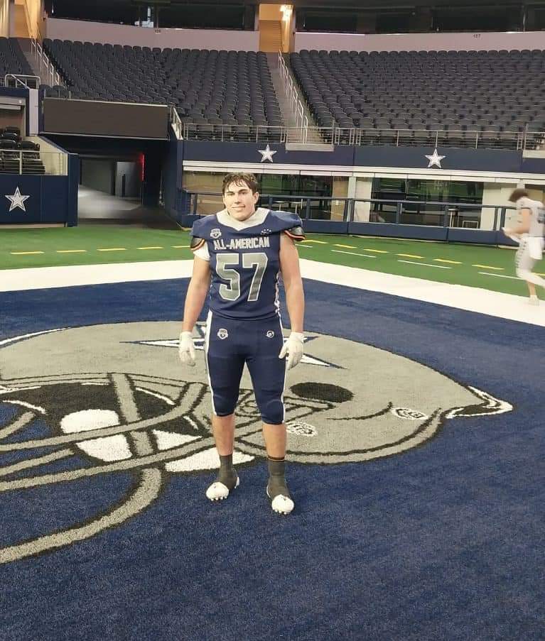 Warner Public Schools Vinson Named Blue Gray AllAmerican